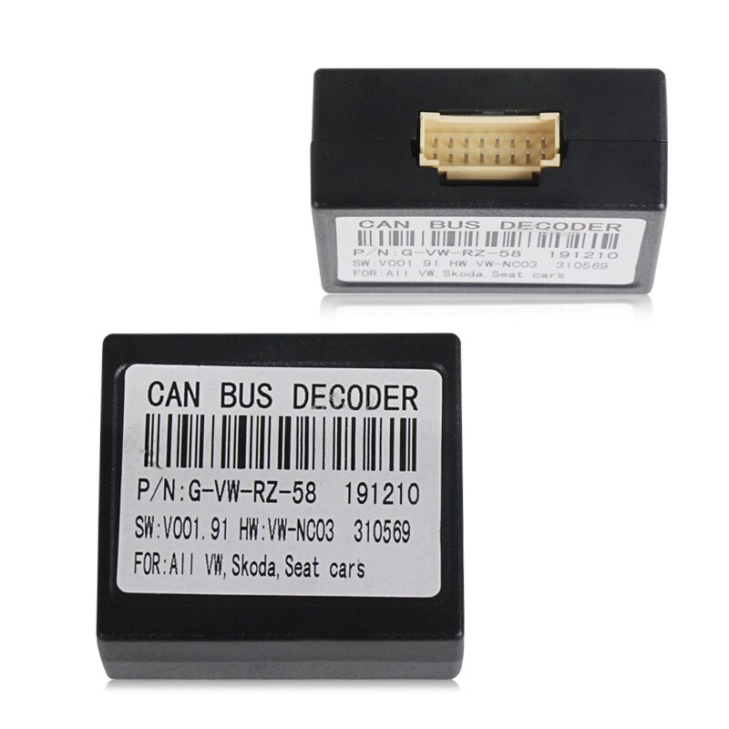 Navifly bilradio strømledning adapterstik han adapterstik strømkabel til  vw 52 pin 40 pin og canbus box: Kun canbus