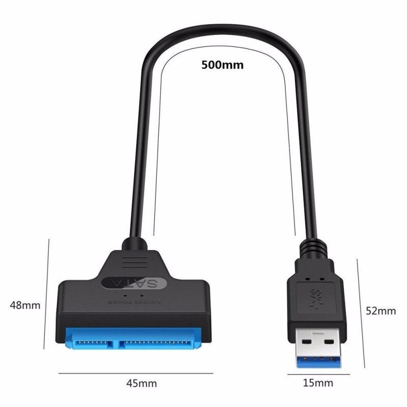 USB SATA 3 Cable Sata To USB 3.0 Adapter UP To 6 Gbps Support 2.5Inch External SSD HDD Hard Drive 22 Pin Sata III A25
