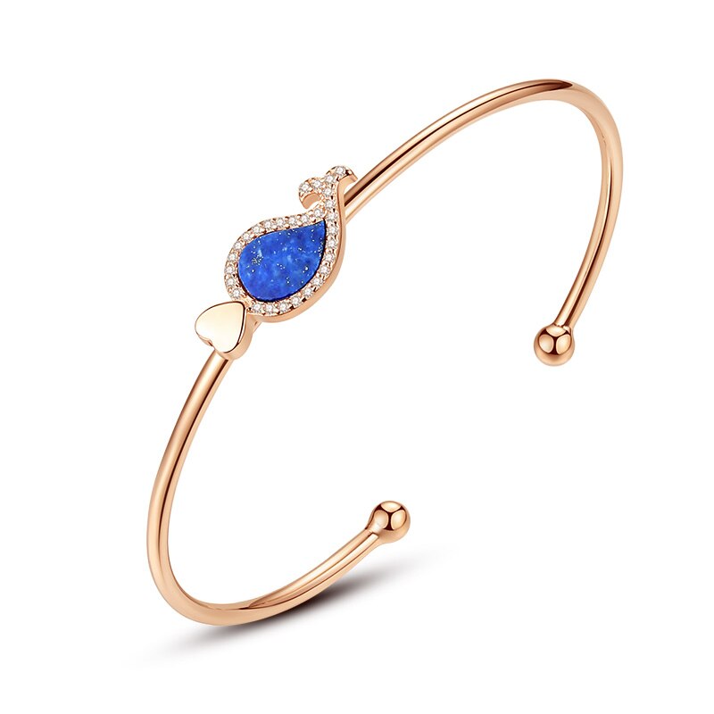 Kaletine Luck Evil Eye 925 Sterling Silver Bracelets Bangles Blue Hamsa Hand Blue Eye Zircon Fine Jewelry Women Accessories: Style 7