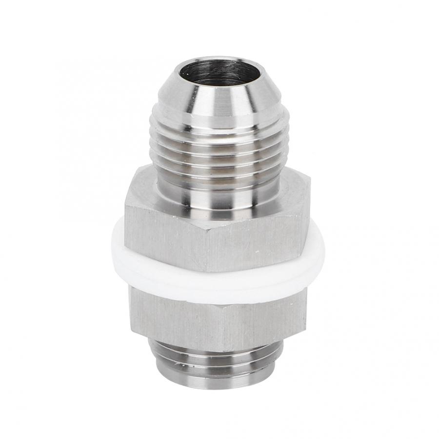 Oil Pan Gaskets Duokon Oil Pan Return Adapter ,Turbo Steel Oil Pan Adapter Return Drain Plug Fitting Fits for AN10 Weldab oil