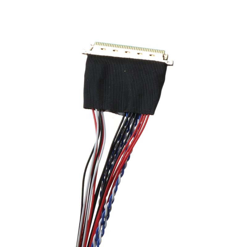 40- pinners 6- biter lvds-kabel til 7/8/10.1/11.6/12.5/13.3/14/15.6\ " lcd/ledet-panelskjerm  lx9b