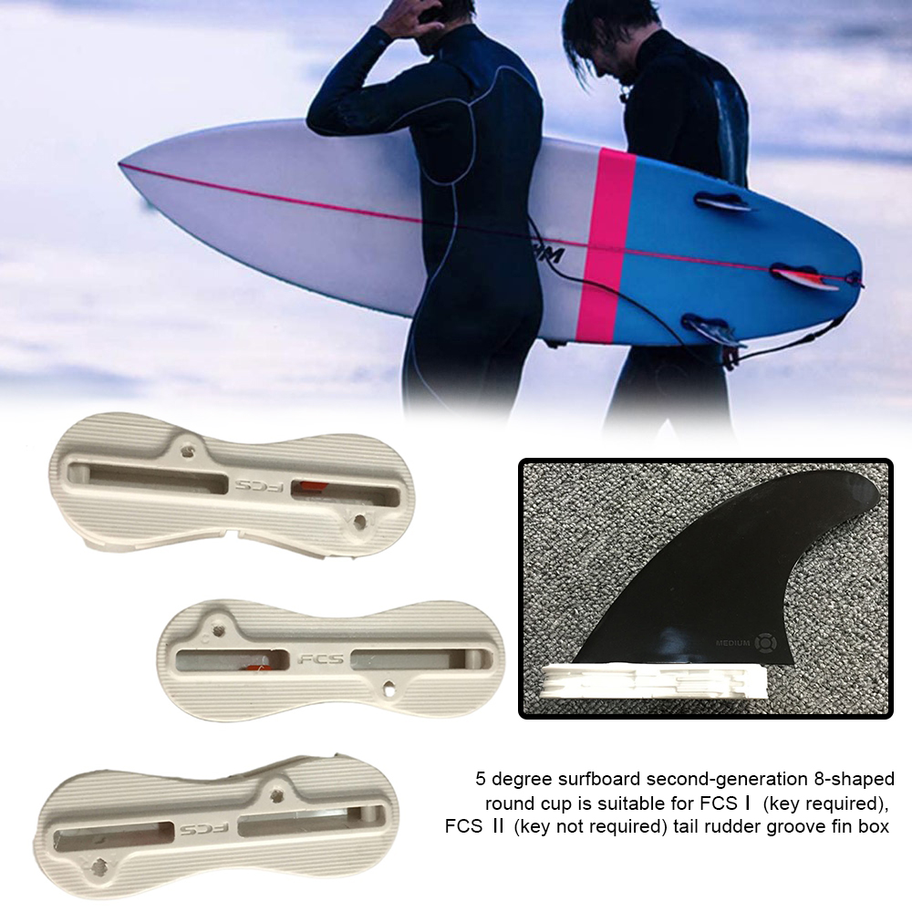 Fusion Fin Box Set Plastic Surfplank Fin Doos 5 Graden Fcs Ii Fusion Surf Fin Doos Voor Fcs Surfplank Vinnen surfen Stekkers Swim Onderdelen