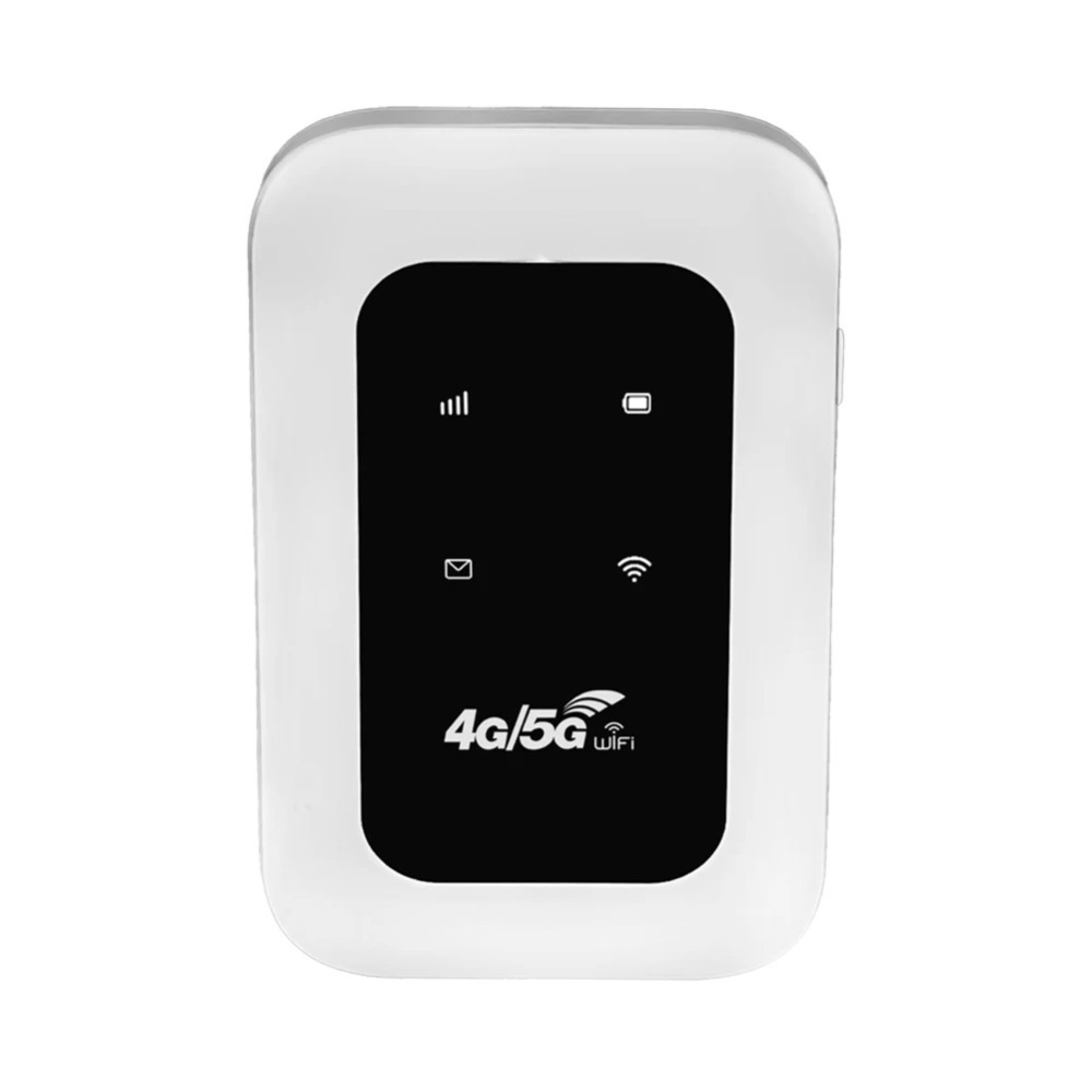 Router Hotspot 4G LTE 2100mAh 150Mbps Mini Kieszonkowy WiFi z Gniazdem Kart SIM Bezprzewodowy Router Internetowy: Pomarańczowy