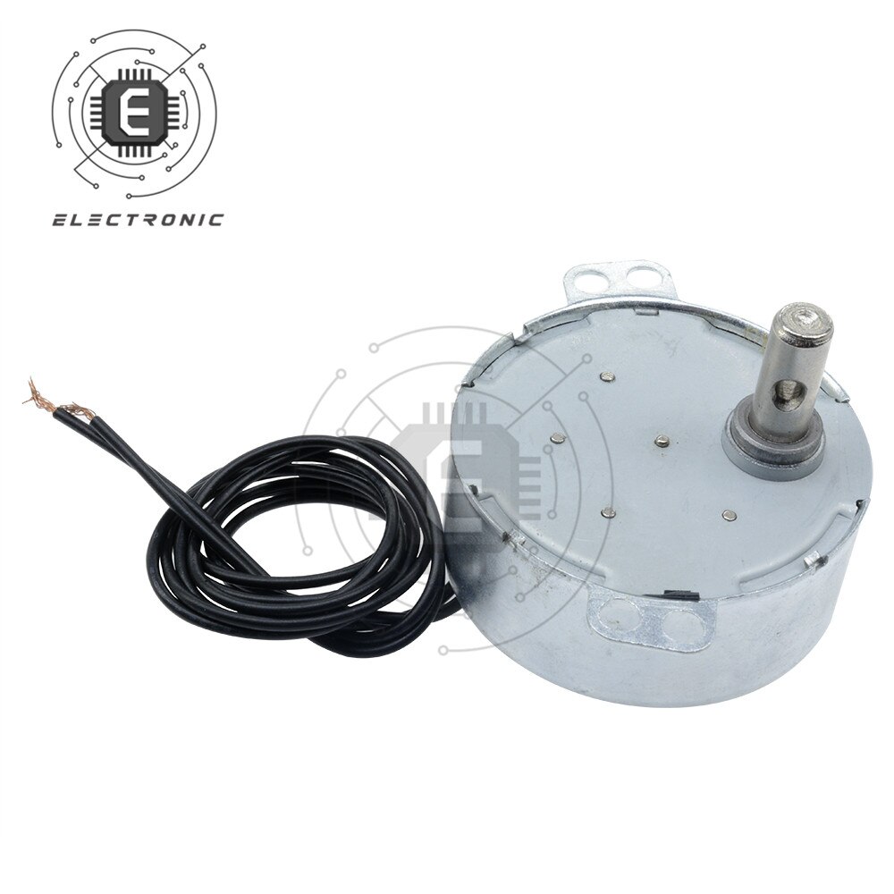 Ac 220-240V Ac 12V 50/60Hz Synchrone Motor 5-6Rpm Robuuste Koppel 4W Cw/Ccw TYC-50