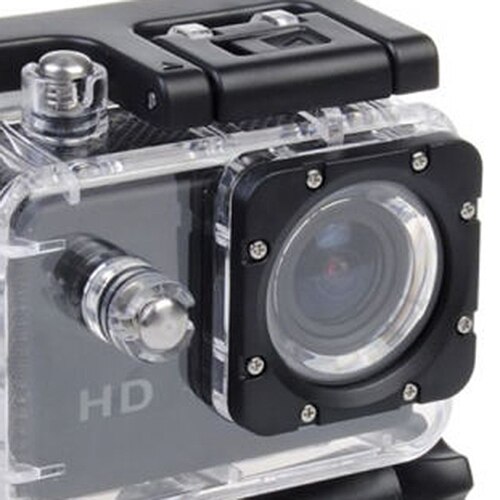 Produktbild von Mini Action Cam 1080P Full HD Action Wasserdicht Sport Helm Fahrrad Helm Video Kamera Dvr Avi Video Camcorder 32gb Tf Karte Ideal Zum Klettern Reiten Skifahren