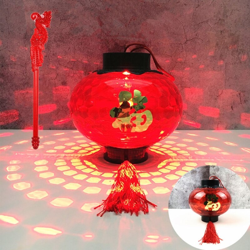 Household Chinese Year Chinese Style LED Luminous Portable Lantern: A-5
