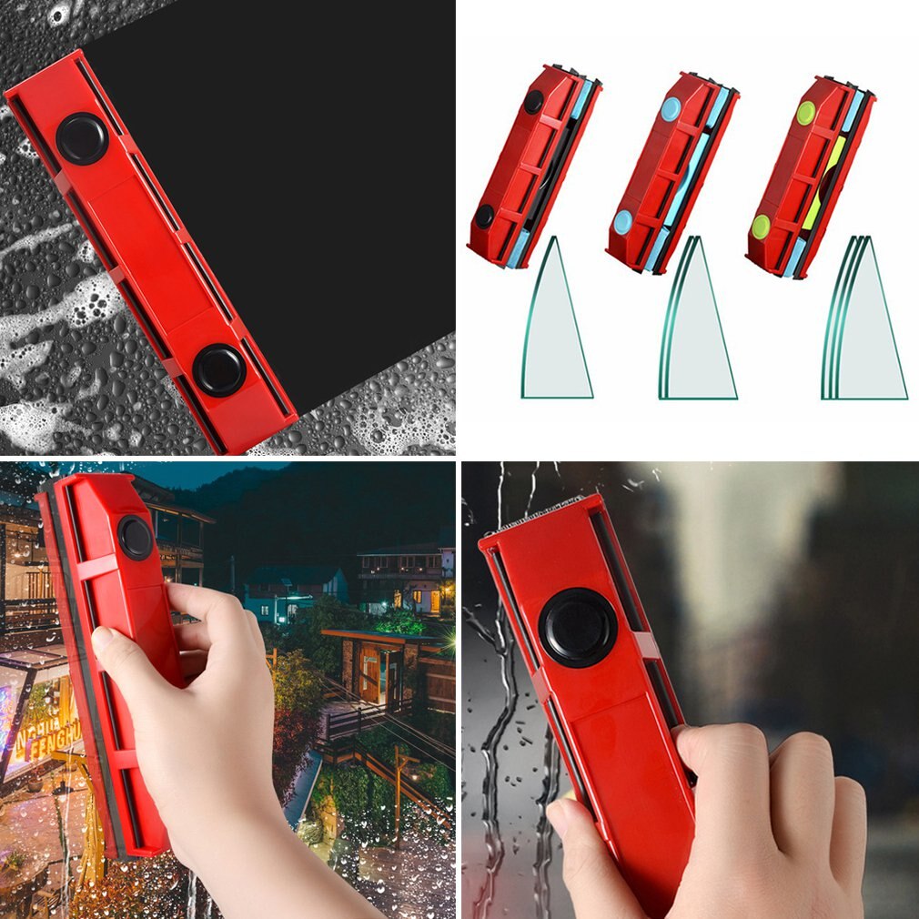 Glass Cleaner Window Cleaner Double-Sided Magnetic Glass Cleaner Artifact Big Suction High-Rise Glass Window Cleaner