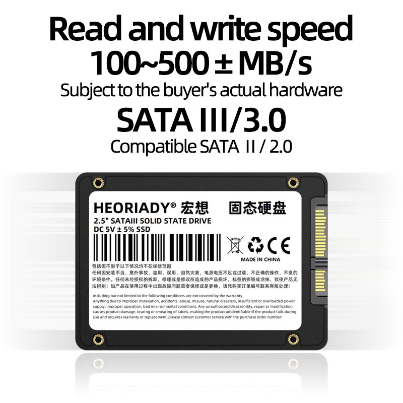 Ssd 500ギガバイトのハードドライブhdd 1テラバイトsata 512ギガバイト120グラム128グラム240グラム256グラム480グラムディスクノートパソコンのデスクトップsata