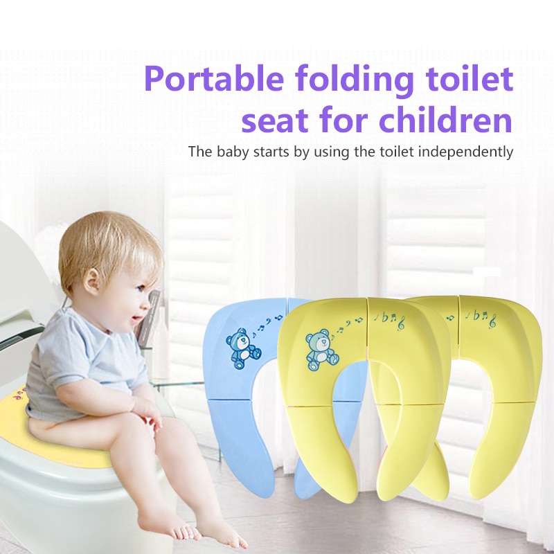 Baby Reizen Vouwen Potty Seat Peuter Draagbare Toilet Training Seat Kinderen Urinoir Kussen Kinderen Pot Stoel Pad Cover