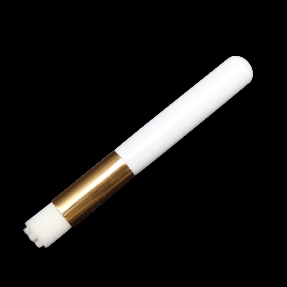 Yelix profesjonalne rzęsy szczotka robić czyszczenia nos zaskórnika szczotka robić czyszczenia mycia mycia robić przedłużania rzęs narzędzia robić makijażu: biały-bump