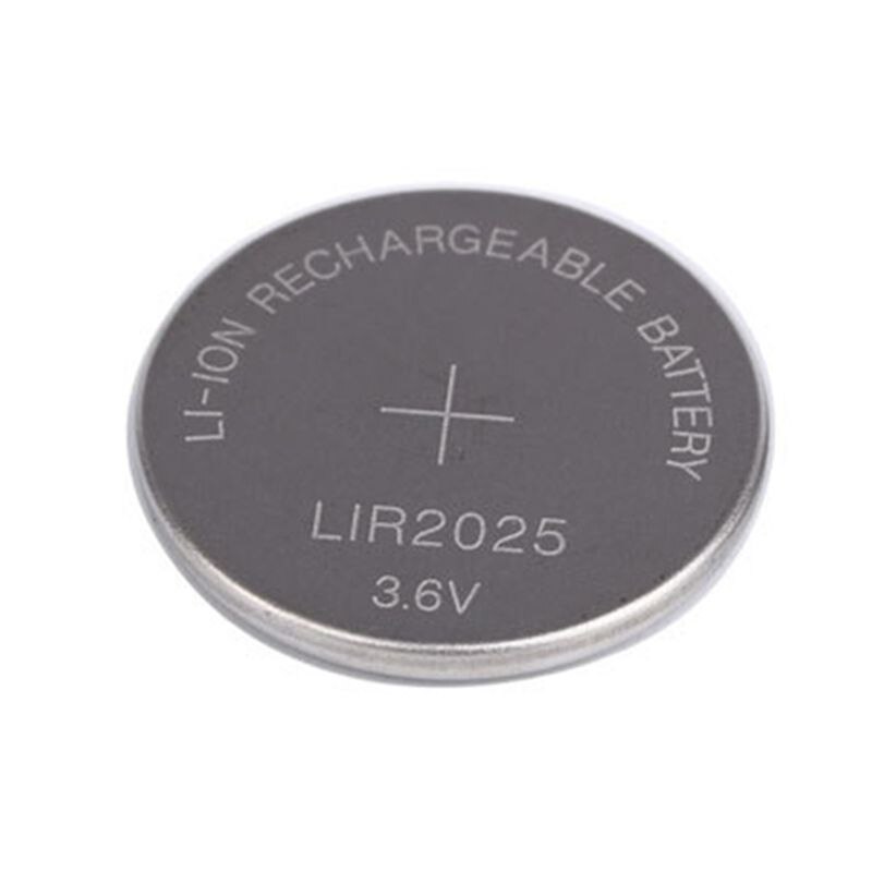 LIR2025 Oplaadbare Batterij 3.6V Afstandsbediening Auto Sleutel Shell Cover Button Batterij Q39F