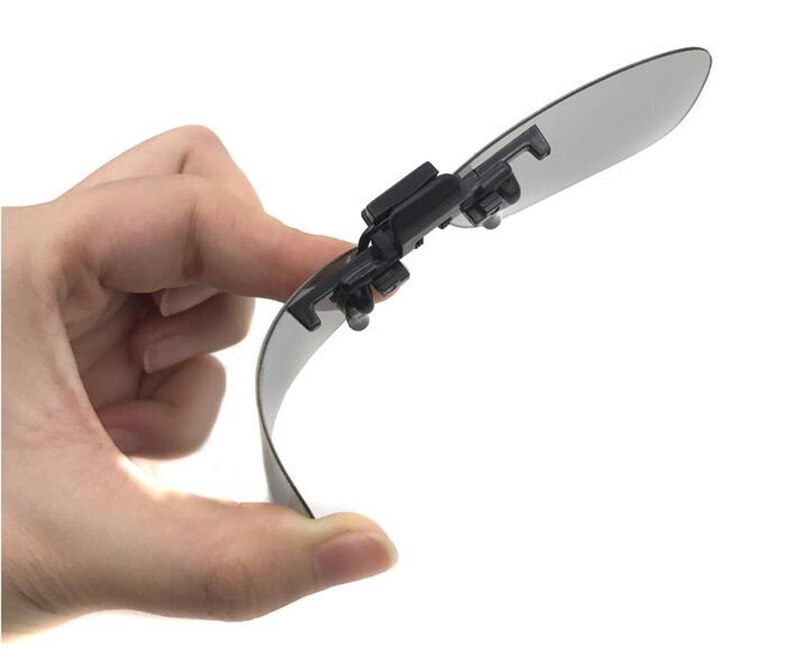 Ronde gepolariseerde 3D bril clip type voor Bijziendheid bijziendheid 3d Dimensional bril kijken 3D films RealD cinema
