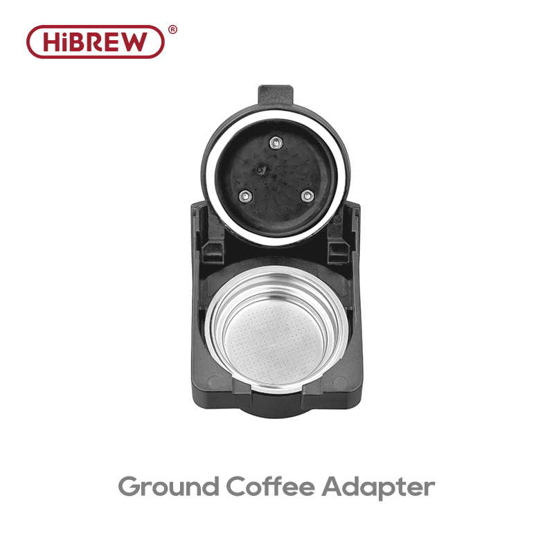 HiBREW H2A & H2B macchina da caffè capsula adattatore sistema parti per Nespresso o Dolce gusto o caffè macinato o ESE baccello o Caffitaly