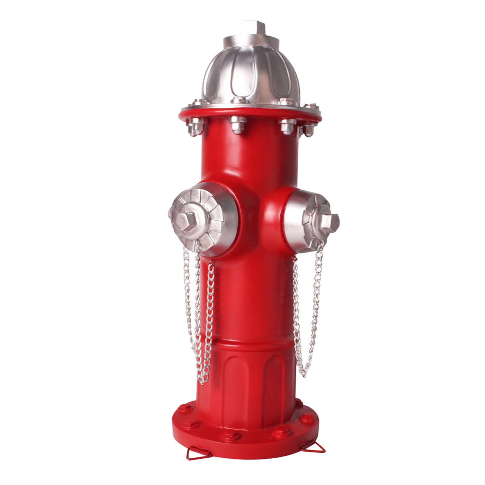 Garden Statue Fire Hydrant Yard Outdoor Sculpture Decor Dog Pee Post Training Decoration Ornaments Fairy Garden Photo Props