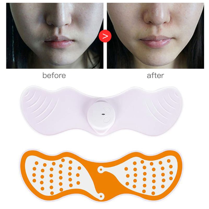 masajeador de doble mentón con instrumento de elevación facial en V para eliminar la barbilla Color piel ligera