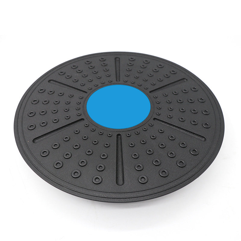 Yoga Balance Board Wobble Fitness Rotation Massage Stability Disc Round Plates Board Gym Waist Twisting Exerciser Droppshipping: Blue
