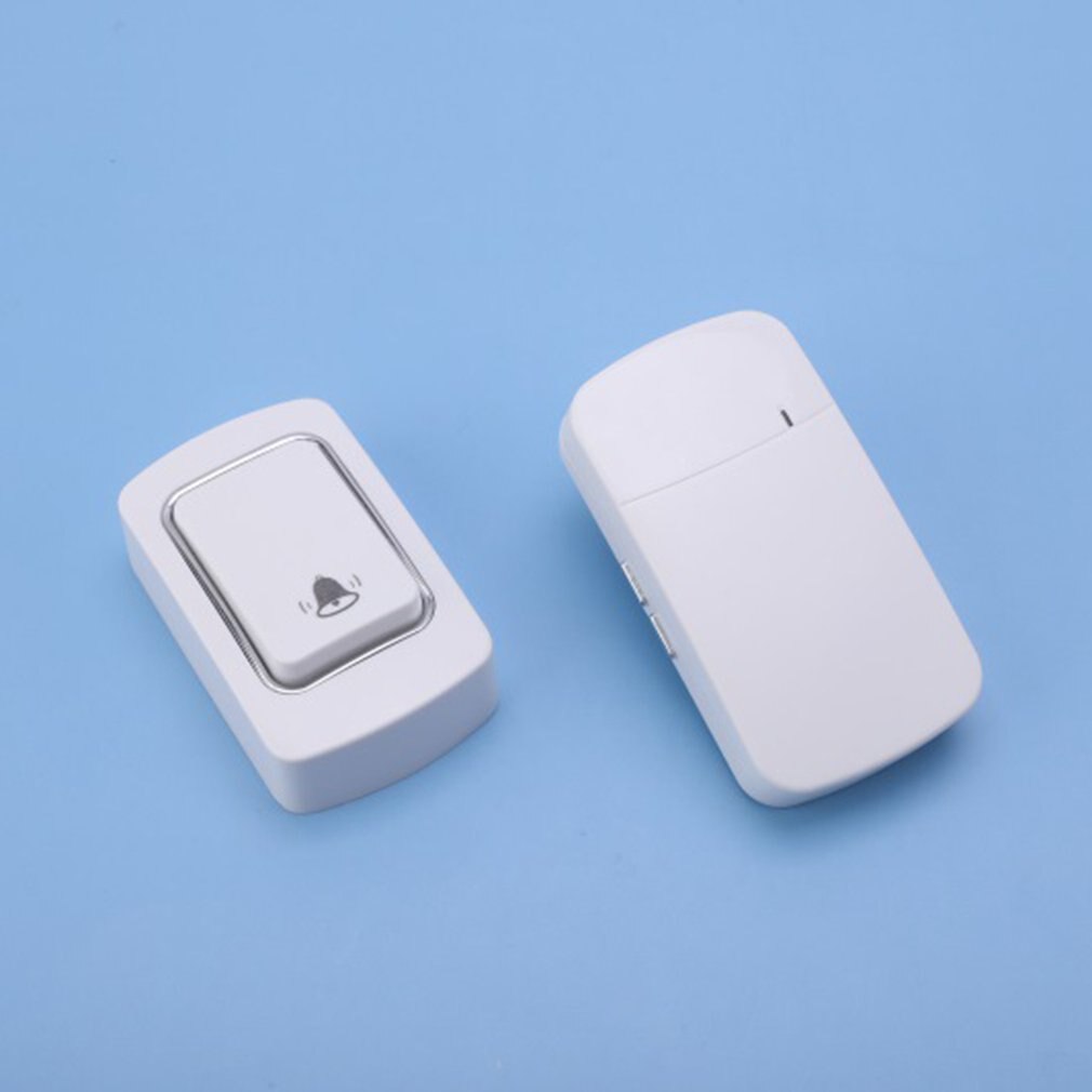 Self-powered Wireless Remote Control Doorbell Pager Wireless Penetration Waterproof Strong Signal Doorbell