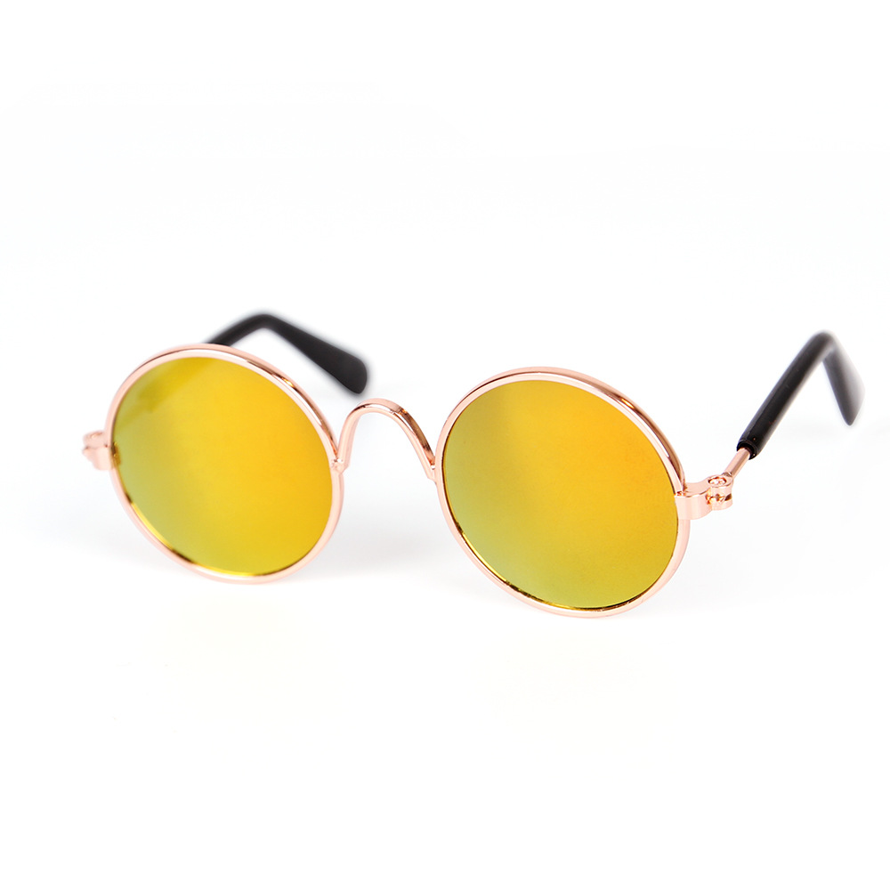 Gafas bonitas para Gato, gafas de sol redondas Retro para perros pequeños, accesorios para fotos de mascotas, productos para mascotas