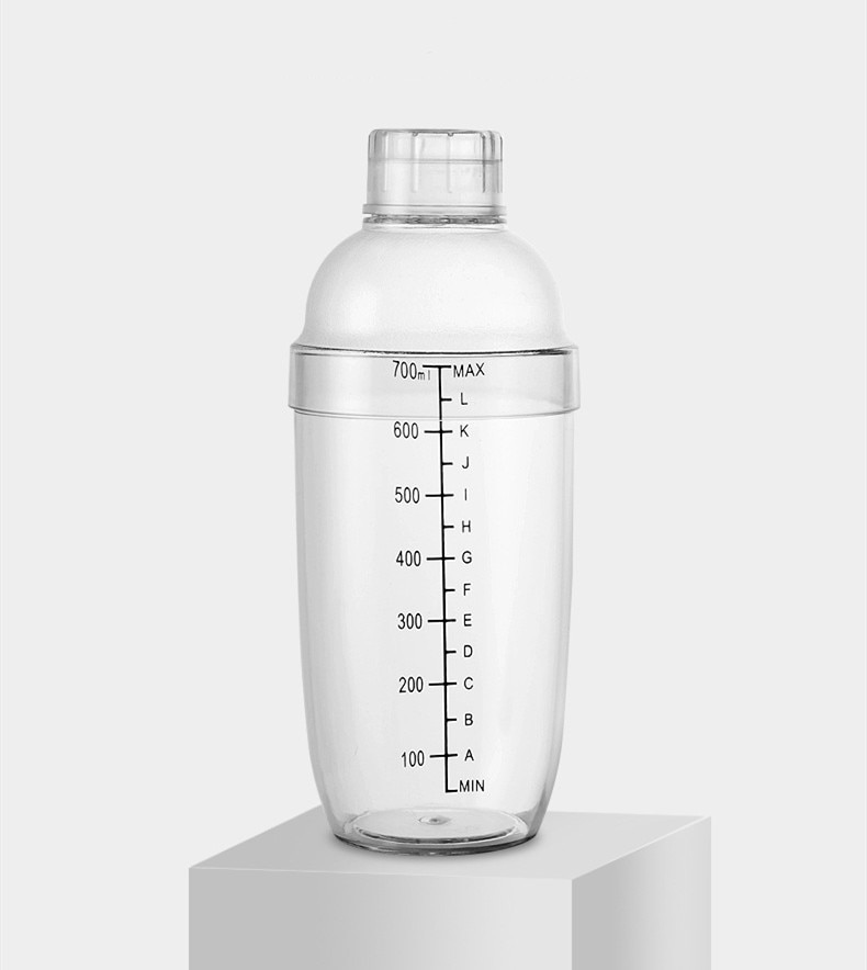 Classic Premium Plastic Cocktail Shaker Cup Voor Party Drink Mixer