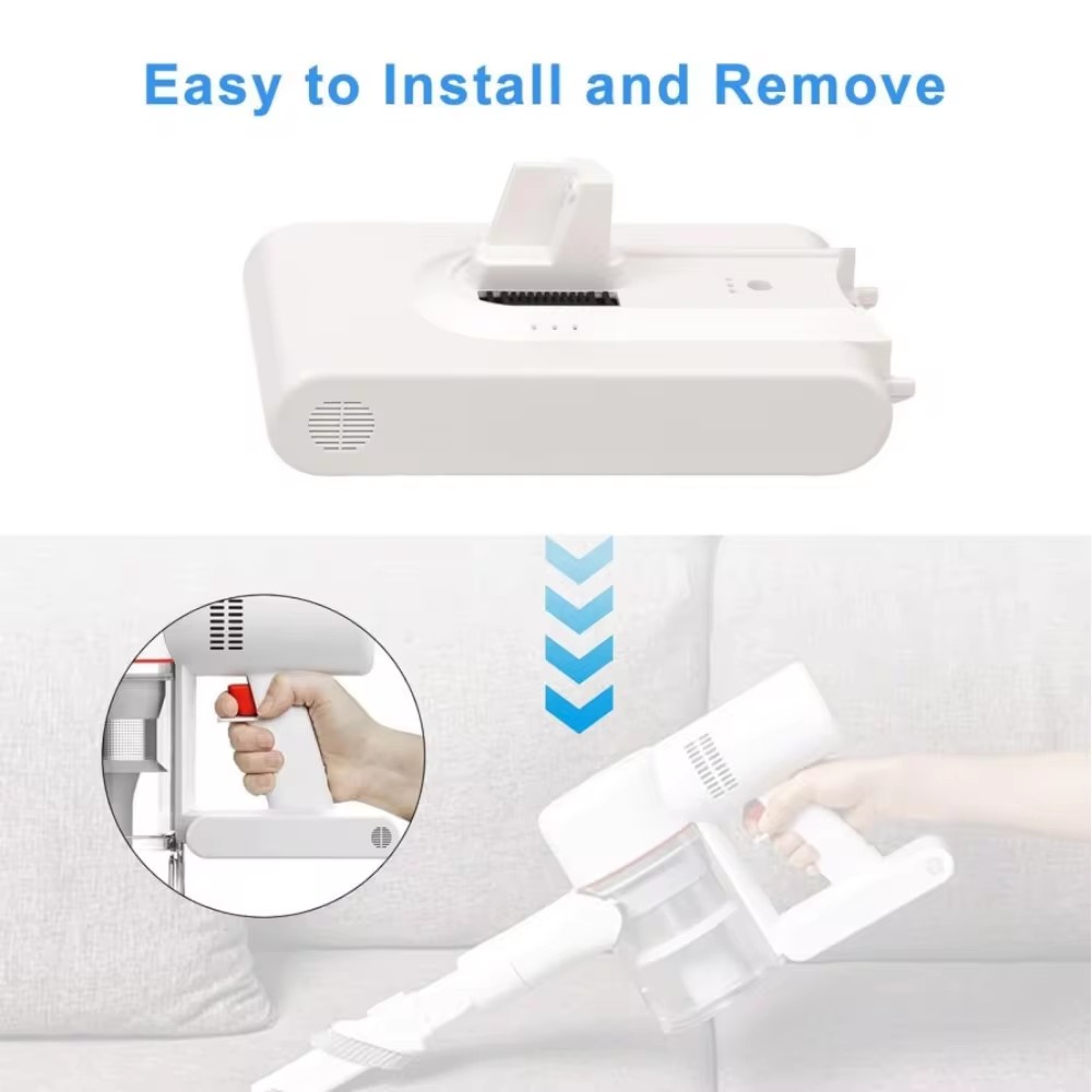 Batería Original de 5000mAh para Dreame V9 V9P XR V10 VVN3 VVN4 V8, batería de repuesto, accesorio para aspiradora inalámbrica de mano