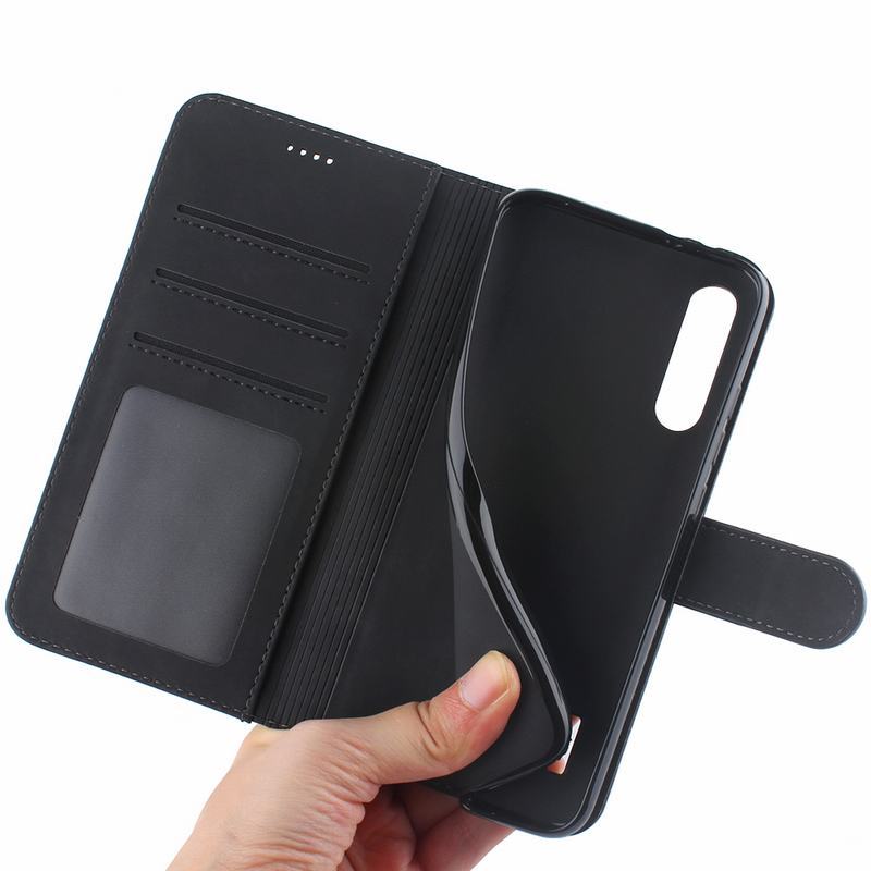 Fundas para Xiaomi mi 9 Lite A3 funda magnética con tapa plana de lujo soporte Cartera de cuero bolsas de teléfono en Xio mi CC9E mi CC9 Coque