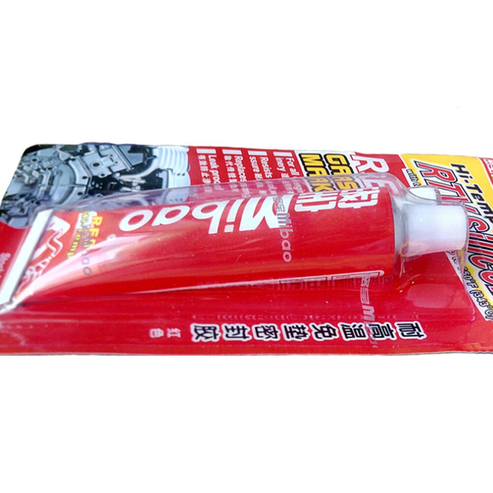 Free gasket sealant Mi Bao red glue 85g automotive mechanical seal Gasket Oil Resistant Waterproof Sealant