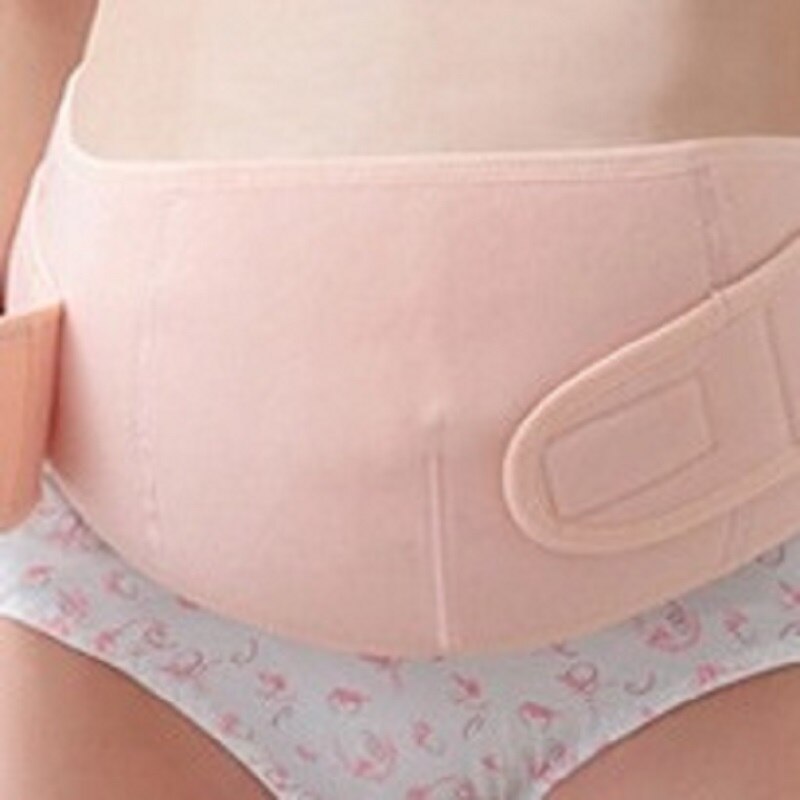 Duurzaam Shakeproof Abnominal Riem voor Zwangere Vrouwen in alle Jaar Voor en na De Bevalling in: L / Beige