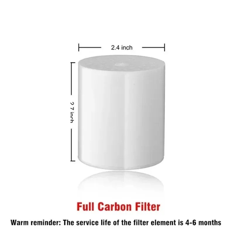 Bathroom Supplies Accessories Water Filtration Multi Layer Bathtub Water Purifier Household Small Water Purifier Bathtub Filter: PURPLE