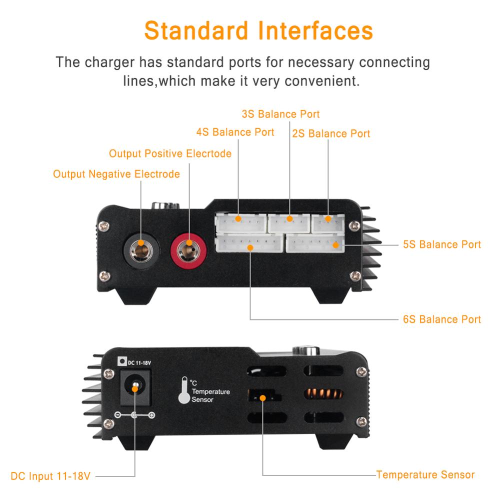 High Precision B6v2 Charger Lip0 Model Aircraft Charger B6 Charger Intelligent Balance Charger Tool