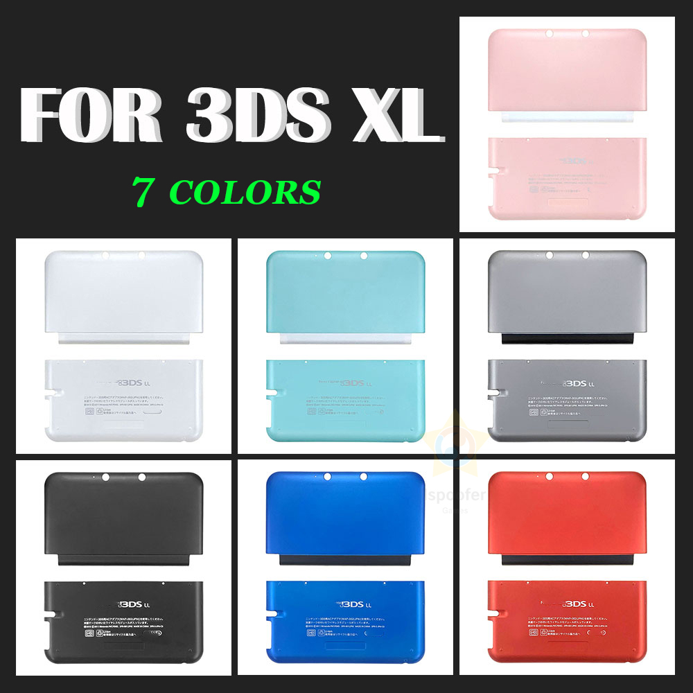 7 farben Zurück Batterie Abdeckung Für Nintend 3DS XL LL Zurück Gehäbenutzen Ersatz oben &Ampere; Unterseite fallen Für 3DS LL XL fallen Abdeckung Hülse