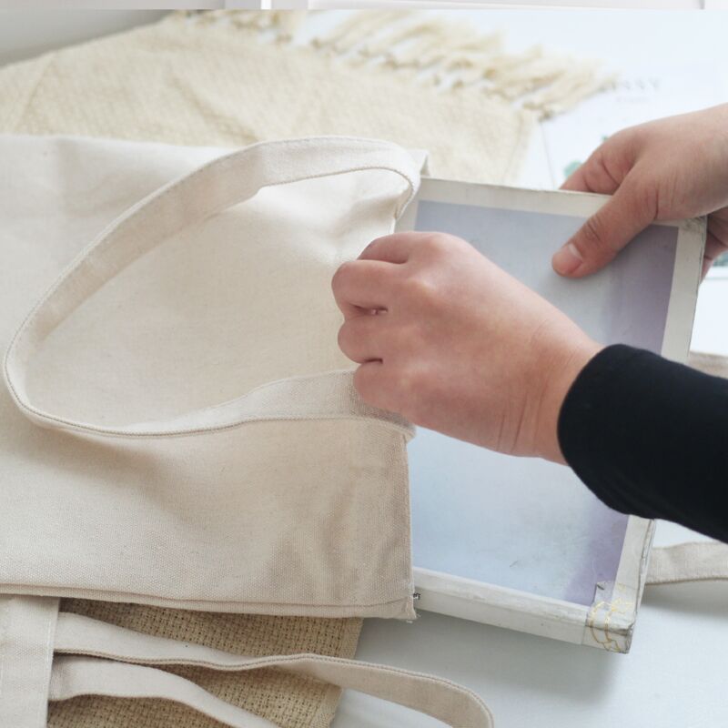 Eco Canvas Tote Bag Handbag Reusable Cotton Shopping Bag Foldable Eco BAGS Fabric Cloth Bag for Market Shopping Bags