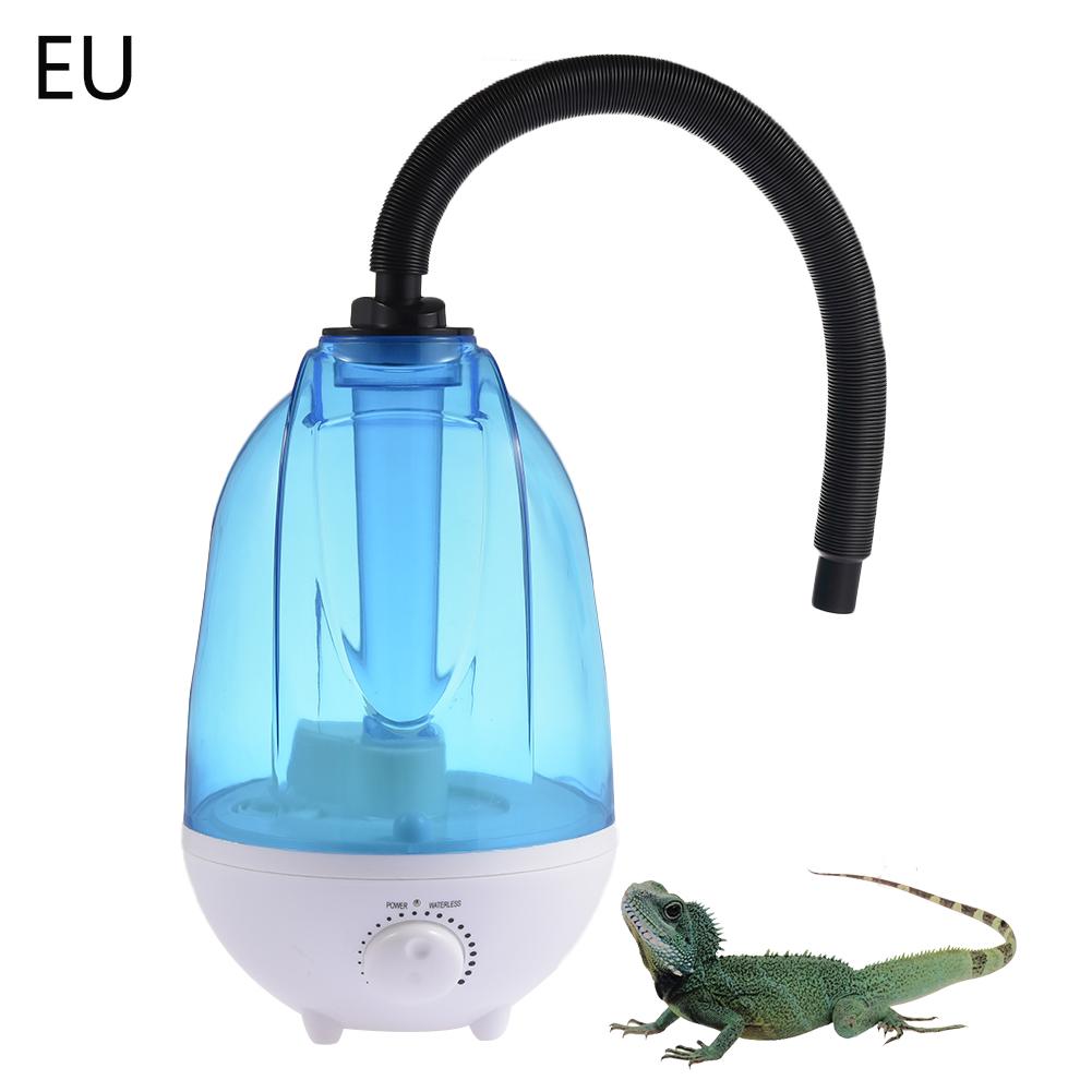 4L Large Capacity Amphibians Reptile Humidifier Adjustable For Rainforest Landscaping Reptile Terrarium Accessories: EU