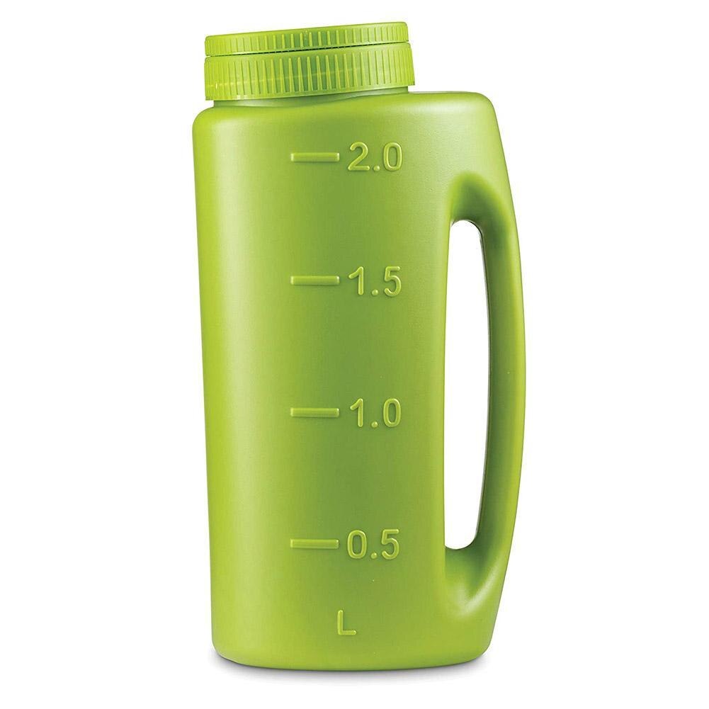 Esparcidor de mano de tamaño ajustable para fertilizante de césped, botella de fertilizante de sal, rociador de fertilizante, maceta, agitador de sal para semillas, K4C3: Verde