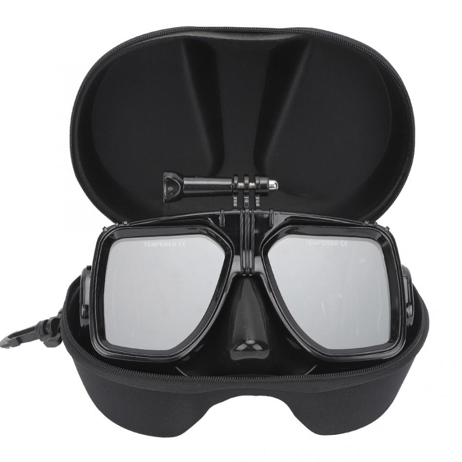 Diving Glasses Underwater Action Camera Waterproof Case Waterproof Swimming Goggle Scuba Diving Mask for DJI Osmo Action Camera