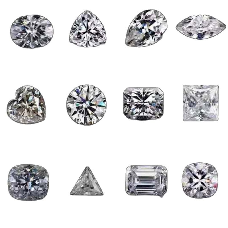 Hotsale Ef Kleur Wit 1CT Carat 6X6Mm Kussen Vorm Brilliant Cut Moissanites Losse Steen Met Gra Certificaat