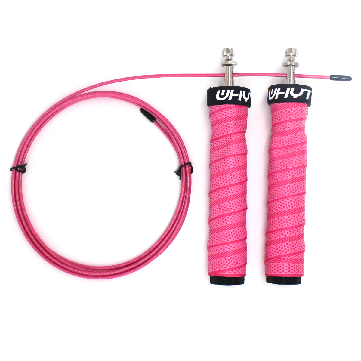 Jump Rope Crossfit Skipping Ropes Pro Ball Bearings Anti-Slip Handles Sports Weighted Training: Burgundy