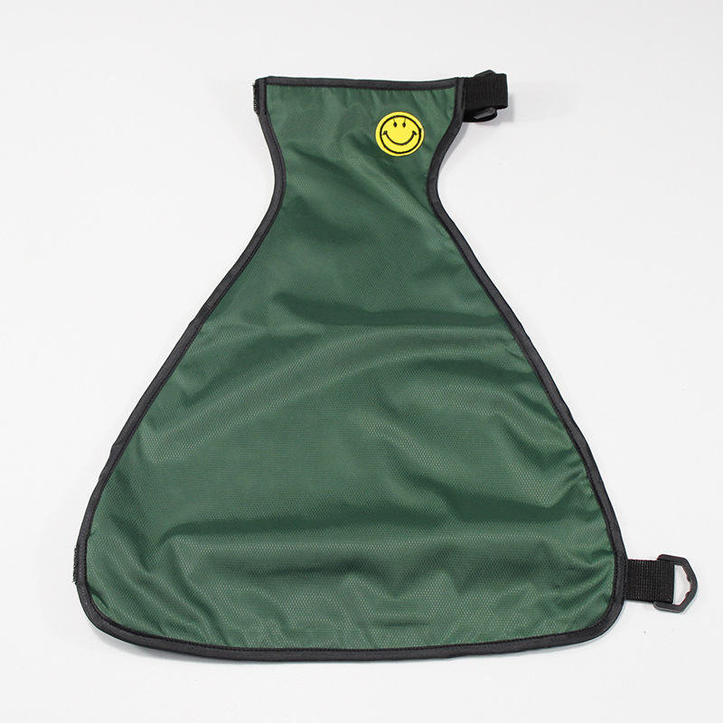 Couverture de ventre pour chien, tissu respirant, Anti-salissure, bandes de ventre imperméables, tissu lavable pour animaux de compagnie, tablier d'intérieur et d'extérieur pour chien, Costumes pour animaux de compagnie: green / L
