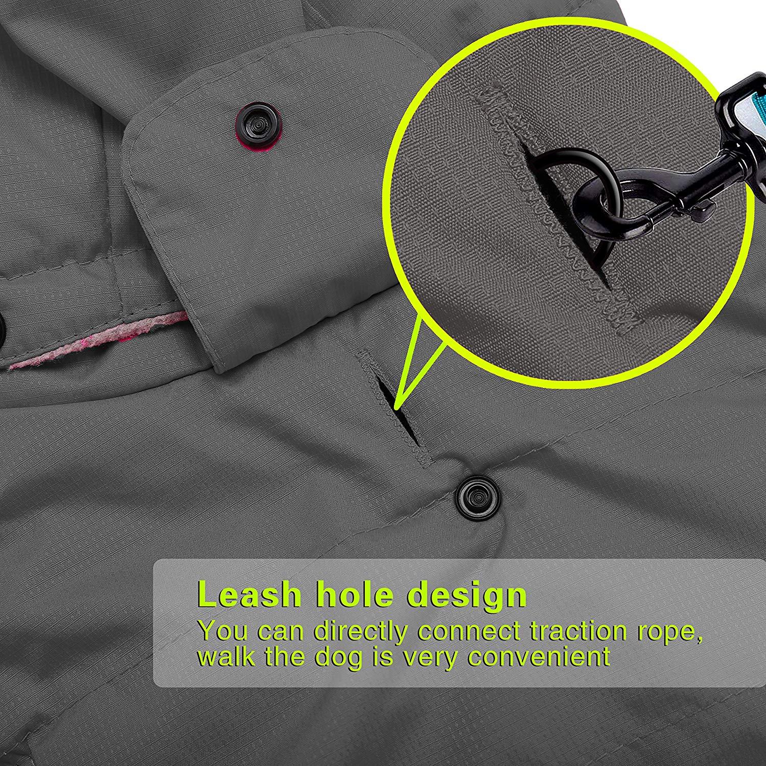 Autumn Winter Pet Clothes For Dog Waterproof Hooded Jacket For Dogs Warm Outdoor Jacket For Chihuahua Small Medium Dogs