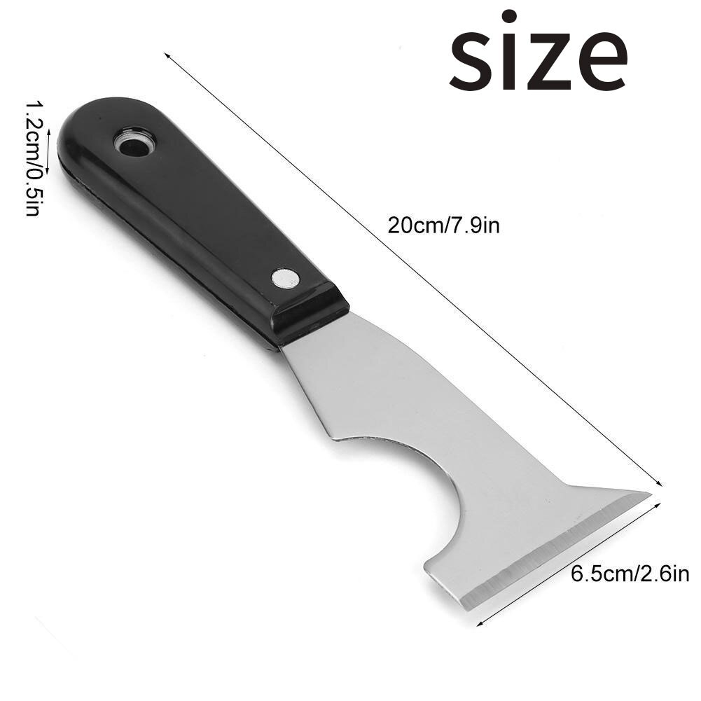 Putty Scraper Oil Painting Mixing Spatula Stainless Steel Multifunctional Wallpaper Paint Remover Removing Wallpaper Or Paint