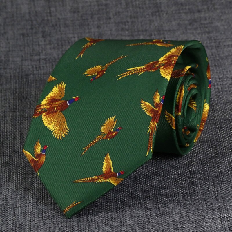 10cm brede stropdassen voor heren, dans, cartoon, muziek, vogelpatroon, geweven jacquard, grote stropdas, geweven corbatas, vestidos, cravat, stropdassen