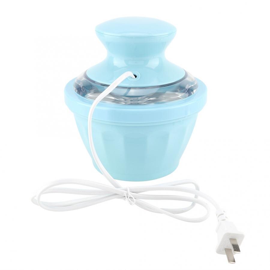 220V 5W Portable Ice Cream Maker Automatic Fruit Ice Cream Making Machine Chinese Plug Ice Cream Maker