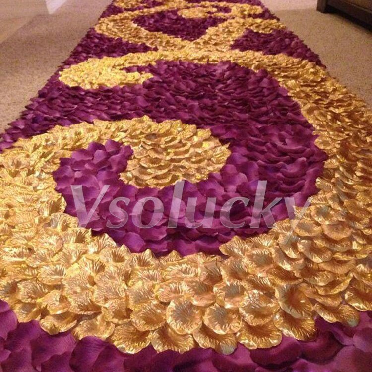 100 Stks/pak Zijden Rozenblaadjes Tafel Confetti Kunstbloem Baby Douche Ambachten Bruiloft Benodigdheden Party Kerst Venue Decor