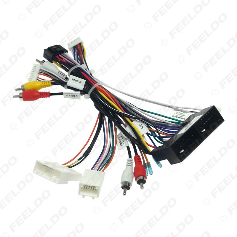 Radiokabelboom, audio-kabelboomadapter voor de auto, met