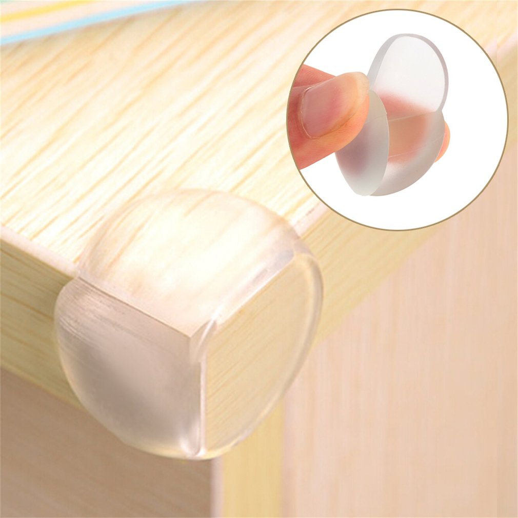 Kind 4 Stuks Baby Safe Safety Siliconen Protector De Hoek Edge Protection Cover Kinderen Anticollision Edge & Corner Guards