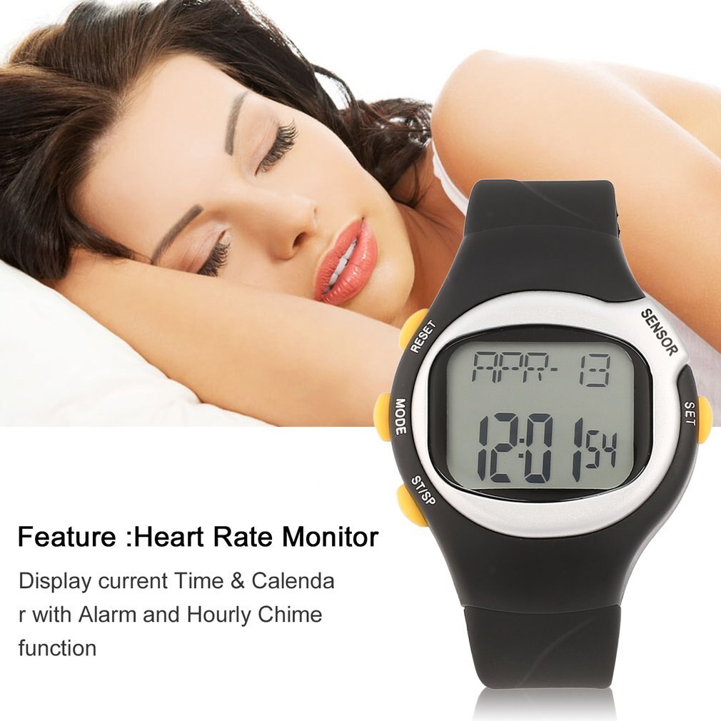 Pouls moniteur de fréquence cardiaque montre-bracelet Calories compteur sport Fitness exercice