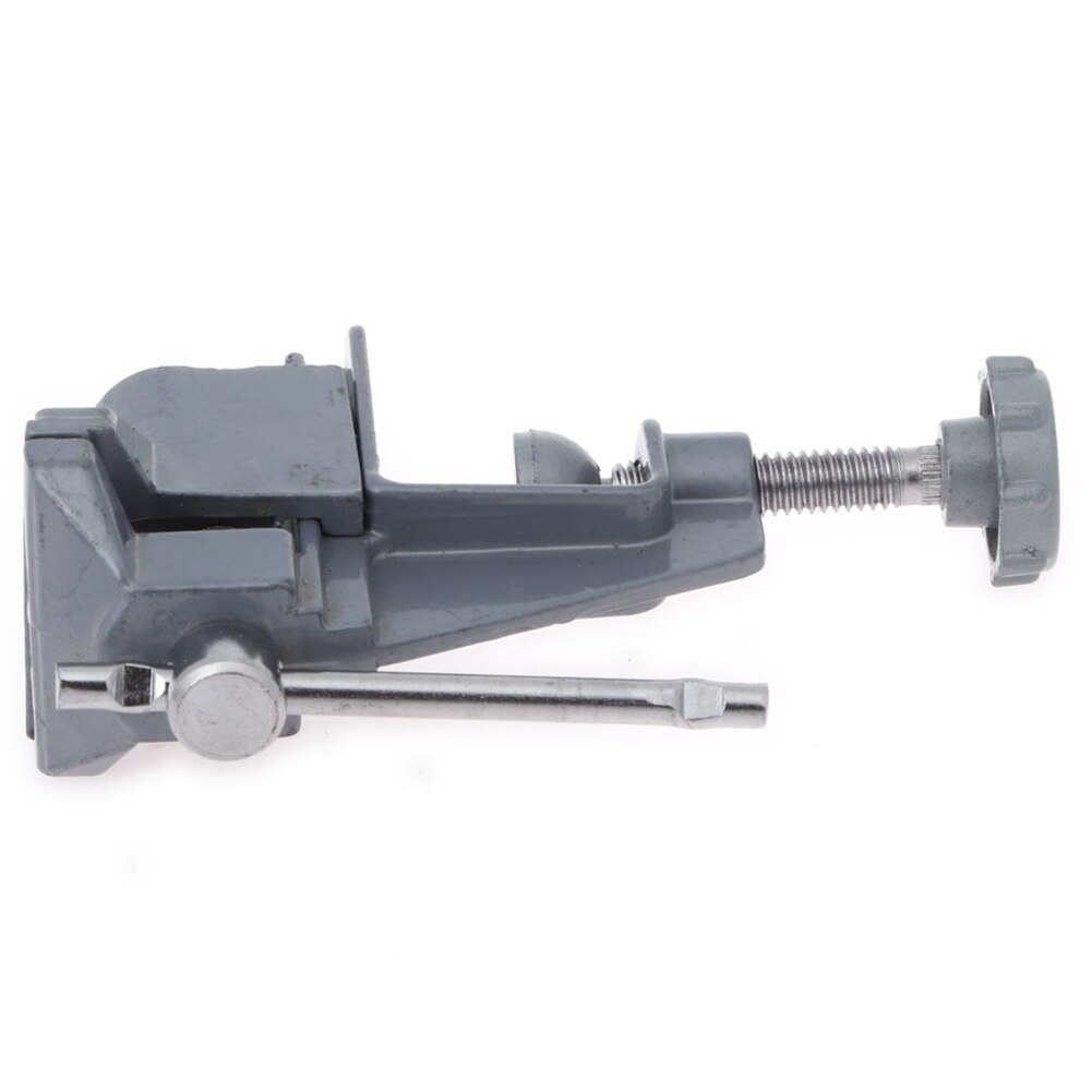 Building Screw Aluminium Alloy Bench Vice Fixed Table Vise Tool Suction Mini Clamp
