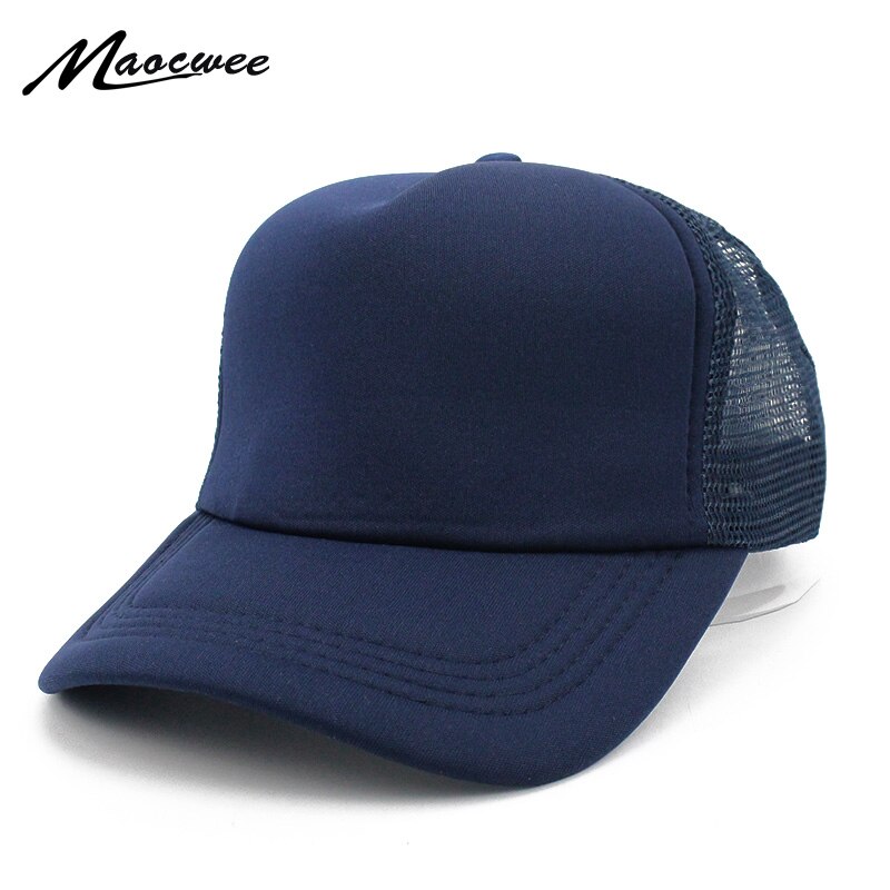 Casquette Hip Hop couleur unie respirante | Casquettes de Baseball, casquettes d'été, Casquette de camionneur femmes et hommes, Casquette Gorras,