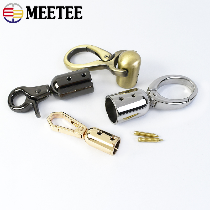 2/4/10 Stuks Metalen Clip Stopper Gesp Tas Riem Connector Decor Haak Handtas Keten Koord Hanger Lock sluiting DIY Hardware Accessoires