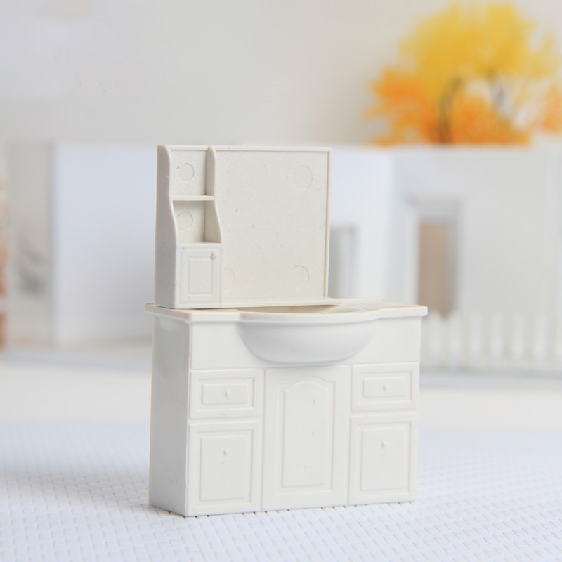 Matériel pour maquette de table de sable, aménagement paysager, maquette d'appareil sanitaire, fournitures de salle de bain, lavabo de bureau