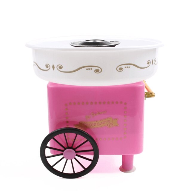 Hjem elektrisk candy candy maskin 110v/220v diy sweet candy candy maker portable marshmallow fairy floss spunnet sukker maskin: Lavendel / Oss
